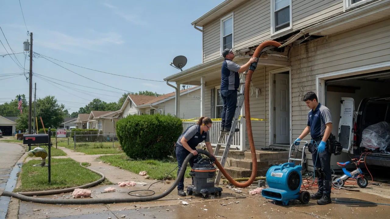 Water Damage Restoration in Carbon, IN near me